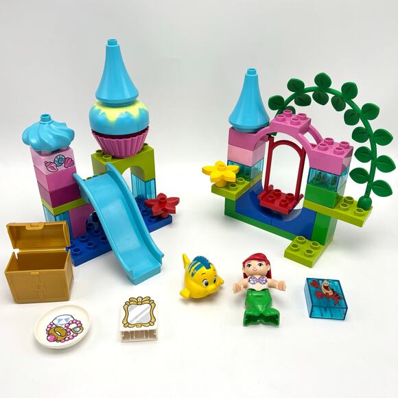 Lego Duplo Ariel’s Undersea Castle Kit Disney Little Mermaid 39 Pieces Blocks - Picture 1 of 6